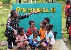 Program Kasad TNI Manunggal Air Lewat Kodim 1701/Jayapura Akhiri Krisis Air Bersih di Kampung Mamda
