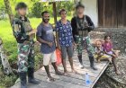Marinir Menyapa Paradiso: Komsos Satgas Yonif 1 Marinir Bangun Kepercayaan dan Harapan Baru di Yahukimo