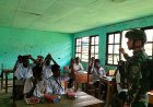 Ksatria Cerdas di Tanah Puncak: Satgas Yonif 142 Bangkitkan Semangat Belajar dan Cinta Tanah Air Generasi Muda Papua