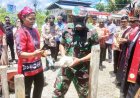 Kodim 1701/Jayapura Dukung Festival Seni Budaya dan Persembahan Hasil Bumi ke-II GKI Keerom Tahun 2025