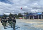 Semangat Merah Putih Berkibar di Puncak Papua: Satgas TNI Kobarkan Nasionalisme