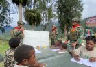 Prajurit TNI Jadi Guru: Cahaya Literasi di Pedalaman Papua