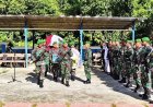 Kasdim 1701/Jayapura Berikan Penghormatan Terakhir Saat Pimpin Upacara Pemakaman Militer Prajurit Terbaiknya