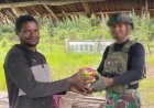 Senyum Sahabat: Satgas Marinir Perkuat Harmoni di Perbatasan Papua
