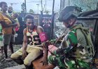 Satgas Marinir Hadirkan Layanan Kesehatan di Perbatasan Papua