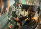 Pos Bilai Jadi 'Infirmary Rakyat' TNI Layani Kesehatan 24 Jam