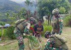 TNI Sambut Mama Papua: Sukseskan Ekonomi Ambobera Lewat Borong Hasil Kebun