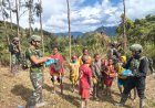 Roti Hangat di Perbatasan Papua: 113/JS Tebar Senyum Anak Ogeapa-Ngagemba