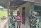 Marinir Antar Sembako Langsung ke Rumah Warga Papua Barat Daya