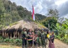 Merah Putih Berkibar di Wunabunggu: Satgas TNI Tanamkan Persatuan Papua