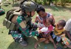 Satgas Banau Hadirkan Layanan Kesehatan Gratis di Tanah Papua