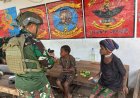 Satgas Marinir Bawa Layanan Kesehatan ke Kampung Terpencil Papua