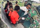 TNI Tebar Kasih Natal: Yankes Gratis di Kampung Mamba, Papua