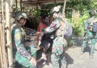 Satgas Yonif 500/Sikatan Beri Layanan Kesehatan Gratis Jelang Natal