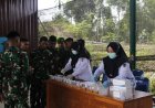 Perangi Narkoba, Yonif 809/NTM Gelar Sosialisasi P4GN dan Pemeriksaan Kesehatan