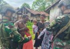 Marinir Hadirkan Senyum di Yahukimo: Pakaian Layak Pakai untuk Warga Kokamu
