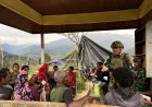 Yonif 600/Modang: Komsos dan Kepedulian Jalin Kedekatan Humanis di Puncak Papua