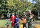 Natal di Beoga Barat: Satgas Yonif 732/Banau Tanam Harmoni Lewat Ibadah