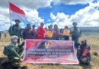 Satgas Yonif 142/KJ Sebarkan Kasih Natal di Agandugume