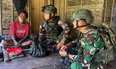 Anjangsana TNI: Hangatkan Hati Masyarakat Perbatasan