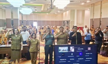 Kodim 1701/Jayapura Siap Kawal Penguatan Ekonomi Kerakyatan Melalui Koperasi Merah Putih