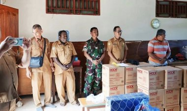 Korban Kebakaran di Kodam Lama Terima Bantuan Dari Dinas Sosial