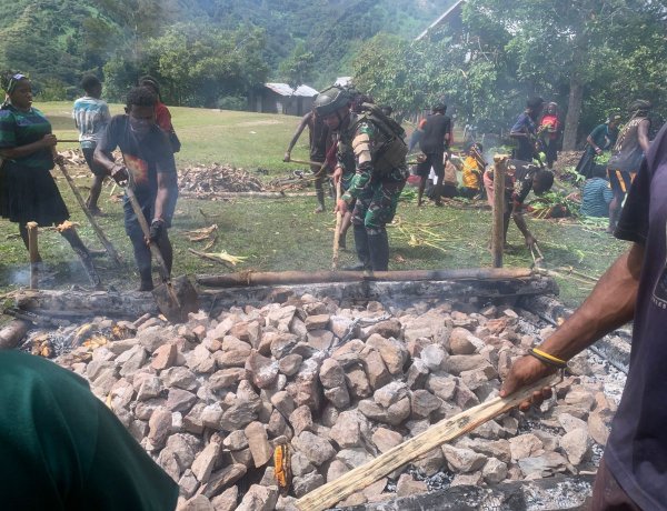 TNI Titigi: Kemanusiaan, Kesehatan, dan Natal, Warga Merasa Aman