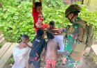Satgas Yonif 732/Banau Tingkatkan Literasi dan Persatuan di Papua Lewat "Papua Melek"