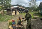 Sentuhan Cinta TNI untuk Anak Papua: Gizi dan Senyum di Bilai