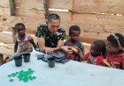 Senyum Ceria Anak Papua: Satgas Yonif 113/Jaya Sakti Tebar Kebahagiaan