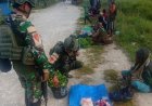 Marinir Borong Hasil Tani Papua, Dongkrak Ekonomi Lokal Komopa