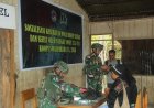 Peduli Masyarakat, Satgas Pamtas RI-PNG Statis Yonif 753/AVT Laksanakan Sosialisasi Kesehatan di Distrik Kiwirok