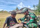 Kebersamaan TNI dan Warga di Papua: Ibadah dan Bakti Sosial di Tumbupur