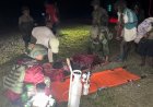 Satgas Raja Alam Evakuasi Warga Sakit di Medan Sulit Purbalo