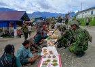 Sentuhan Kasih Prajurit TNI di Ladang Mama Papua