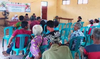 Babinsa Jagebob Hadiri Rapat Kampung Mimi Baru, Perkuat Kesepakatan Perkam Hewan Ternak