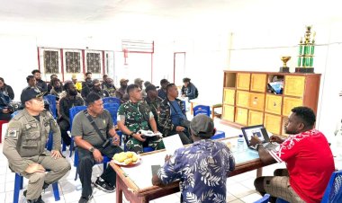 Yonif 756/WMS Siap Mendukung Suksesnya Liga 4 Papua Pegunungan Musim 2025/2026