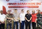 Kodim 1701/Jayapura Dukung Donor Darah HUT ke-12 Grand Abe Hotel Jayapura