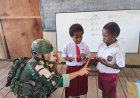 TNI Gapai Cita Anak Papua Lewat Pendidikan di Sinak
