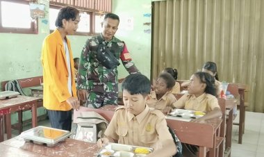 Kodim 1701/Jayapura Kawal Program PMB Pastikan Tepat Sasaran