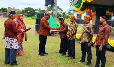 Halal Bihalal HKJSM di Kurik Pererat Silaturahmi, Danpos Ramil Hadir Jaga Kondusivitas